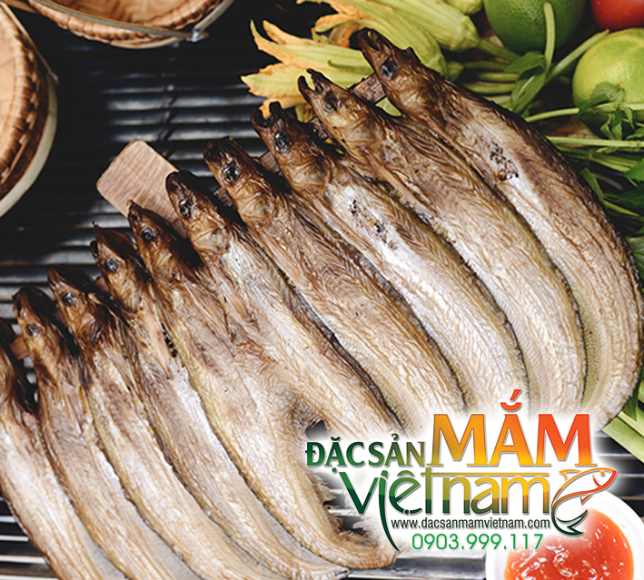 Khô cá trèn nướng