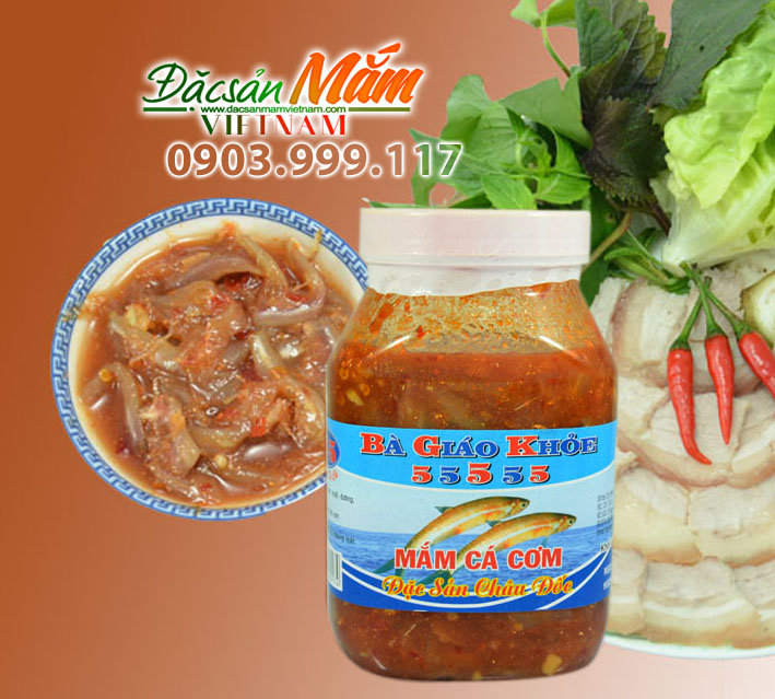 Mắm cá cơm Bà Giáo Khỏe