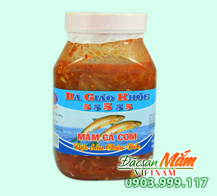 Mắm ca cơm Bà Giáo Khỏe