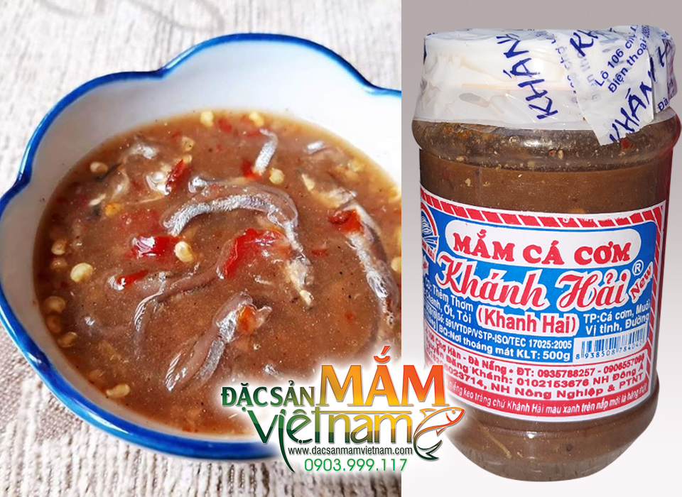 Mắm cá cơm Khánh Hải hủ 500g
