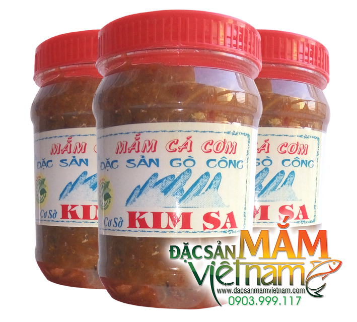 Mắm cá cơm Kim Sa Gò Công