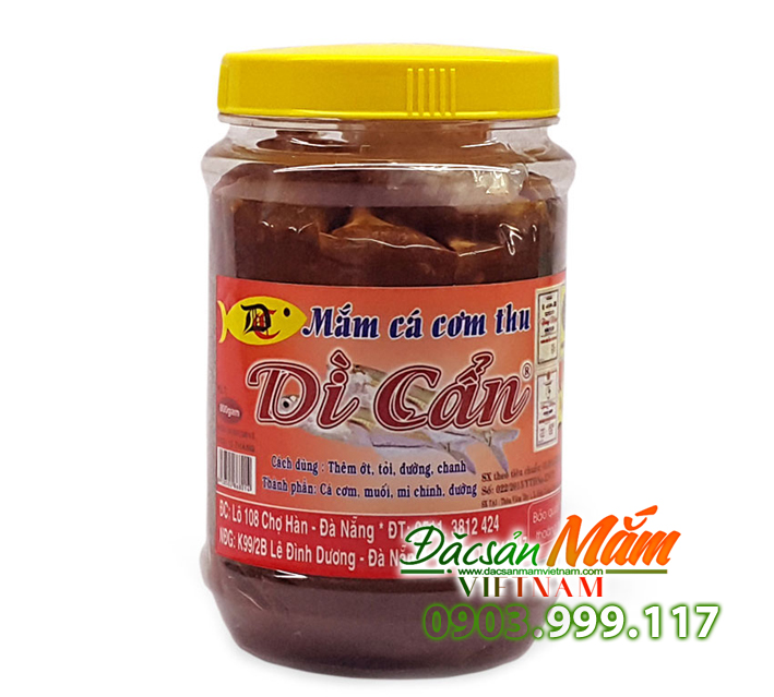 Mắm cá cơm thu Dì Cẩn - Đà Nẵng