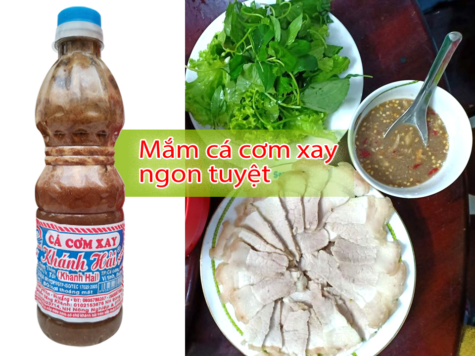 Mắm cá cơm xay Khánh Hải Đà NẴng