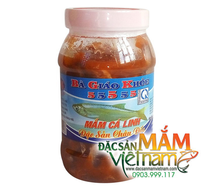 Mắm cá linh Bà Giáo Khỏe