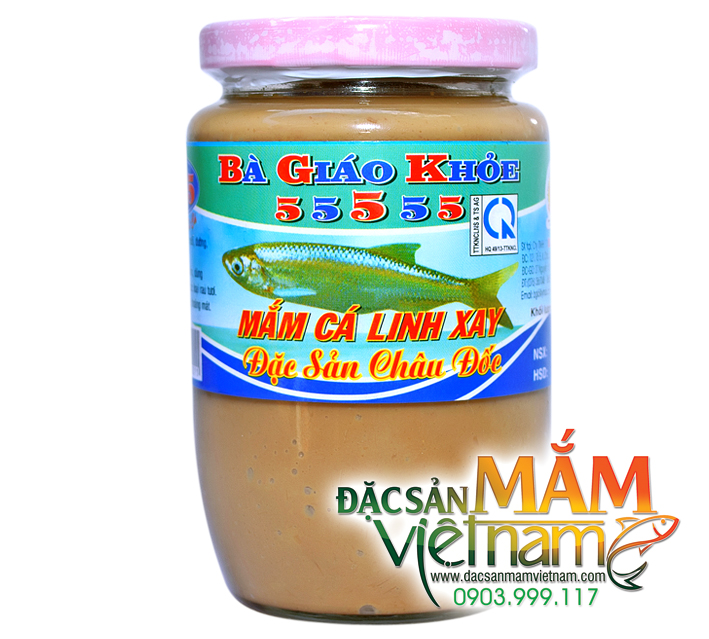 Mắm cá linh xay Bà Giáo Khỏe