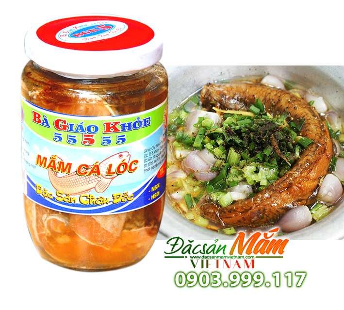 Mắm cá lóc Bà Giáo Khỏe - Châu Đốc