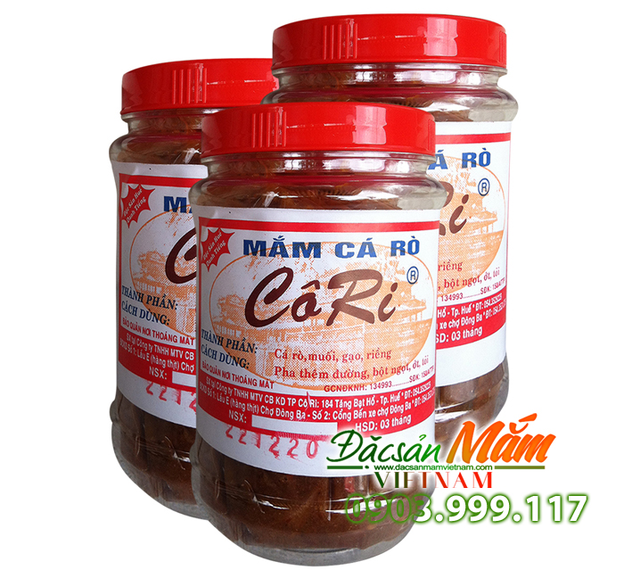 Mắm cá rò Cô Ri Huế