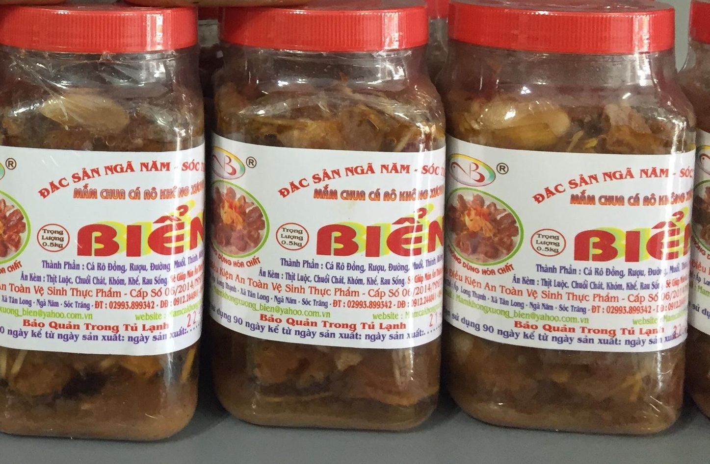 Mắm cá rô đồng không xương tại TPHCM