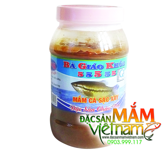 Mắm cá sặc xay Bà Giáo Khỏe