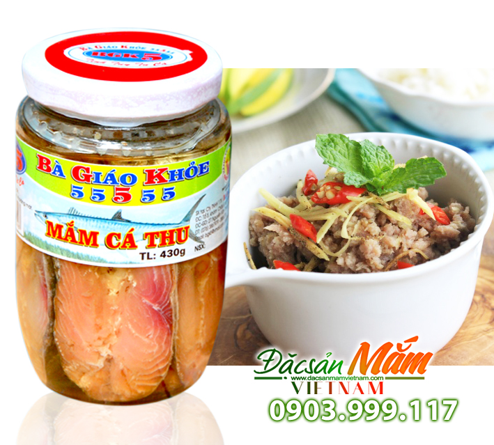 Mắm cá thu Bà Giáo Khỏe