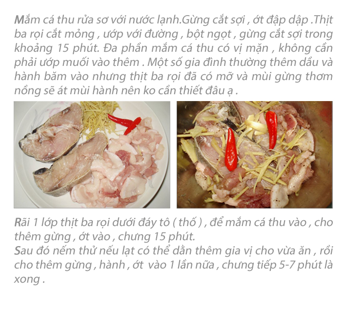 Mắm cá thu Bà Giáo Khỏe