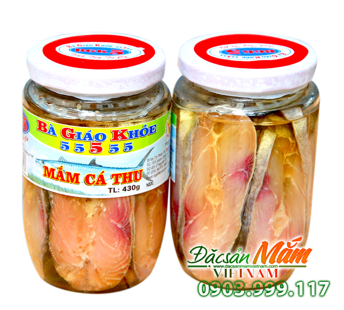 Mắm cá Thu - Bà Giáo Khỏe