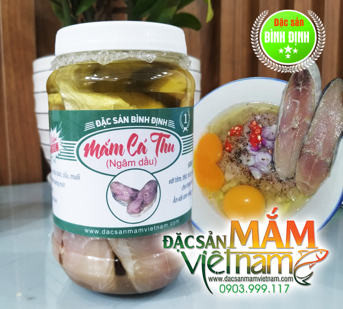Mắm cá thu Bình Định mẫu mới