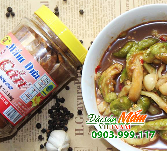 mắm dưa dì cần
