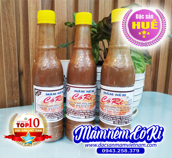Mắm nêm Cô Ri Huế chai mới