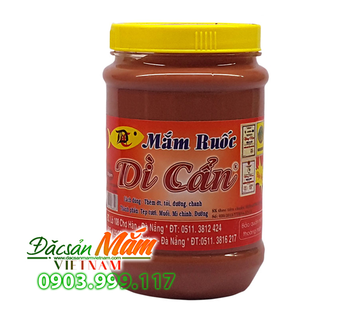 Mắm ruốc Dì Cẩn Đà Nẵng