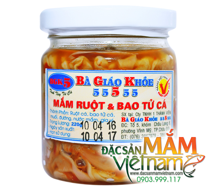 Mắm ruột bao tử