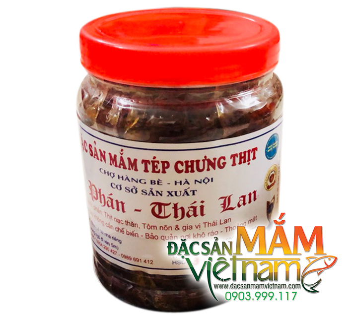 Mắm tép chưng thịt Bà Phán Thái Lan hủ 500g