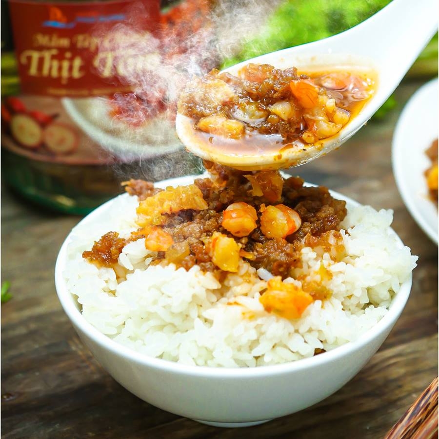 Mắm tép chưng thịt ngon