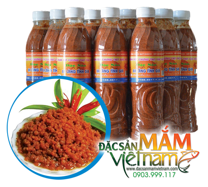 Mắm tép để chưng thịt tại TPHCM