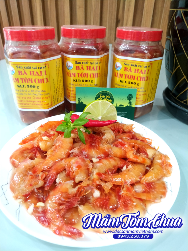 Mắm tôm chua Gò Công ngon