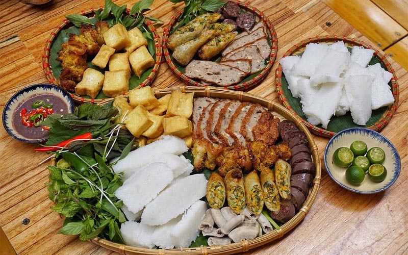 Món bún đậu mắm tôm