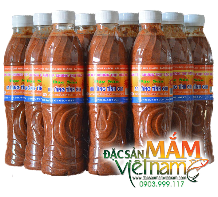 Mua mắm tép để chưng thịt tại TPHCM