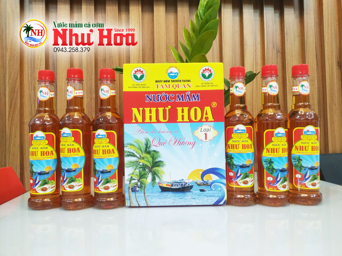 Nước mắm cá cơm Bình Định