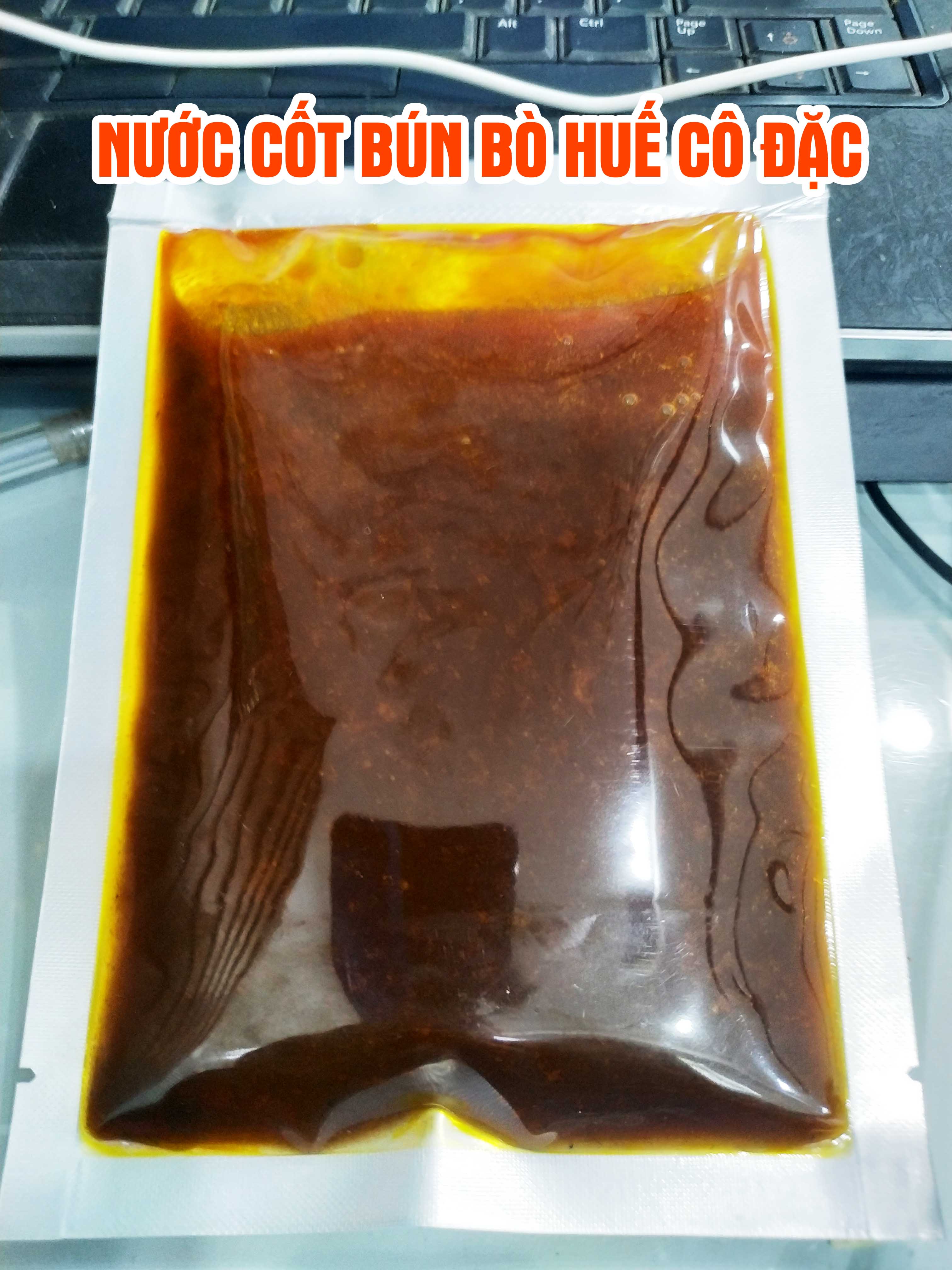 Nước cốt bún bò huế cô đặc