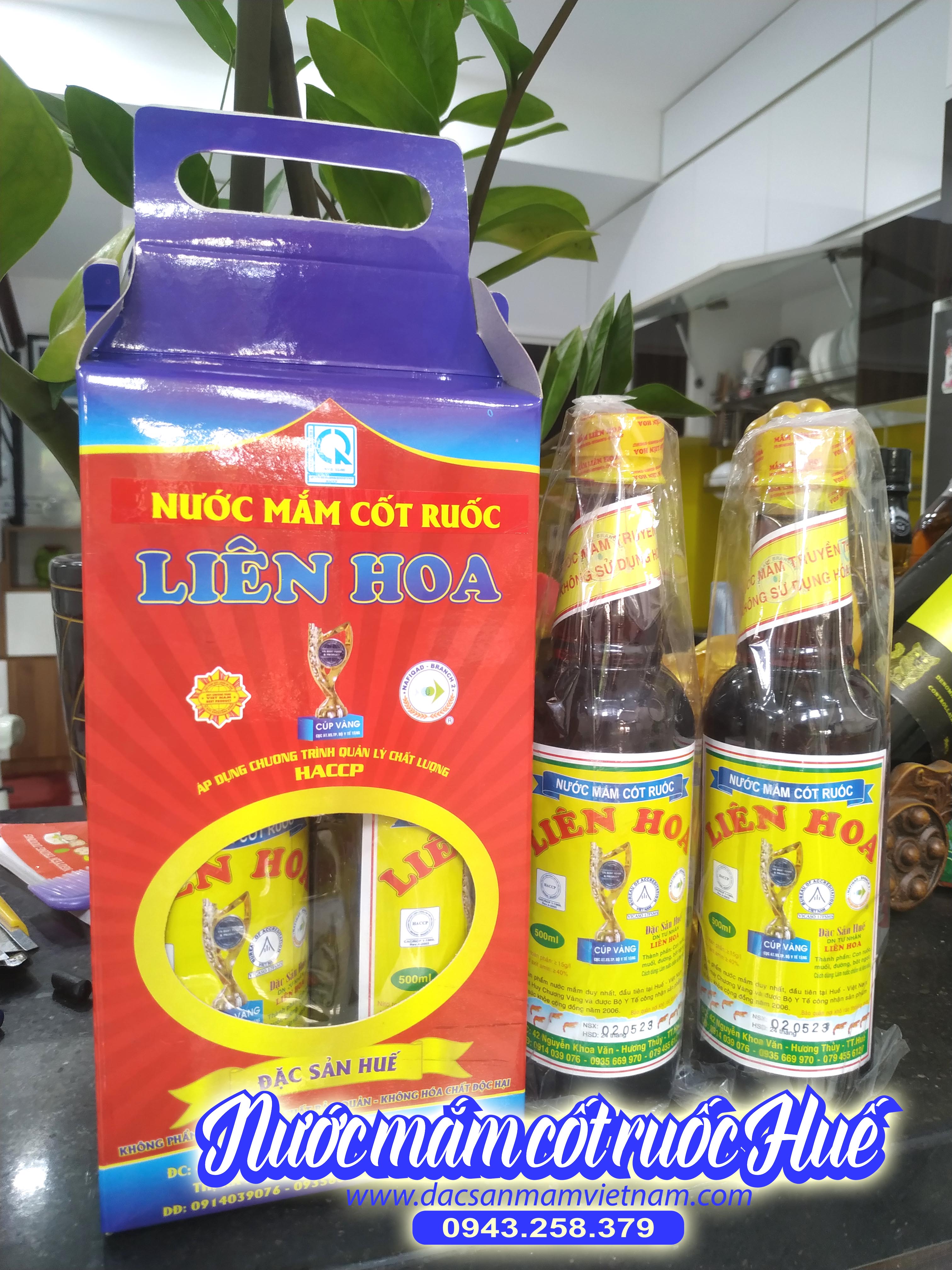 Nước mắm cốt ruốc Huế