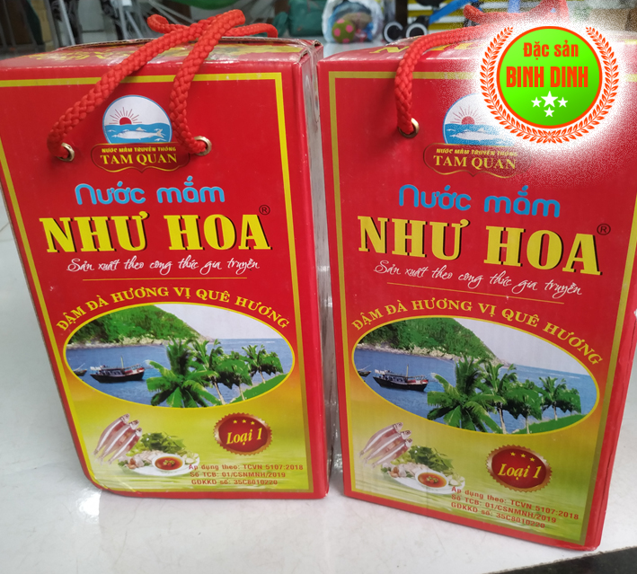Nước mắm Như Hoa Bình Định
