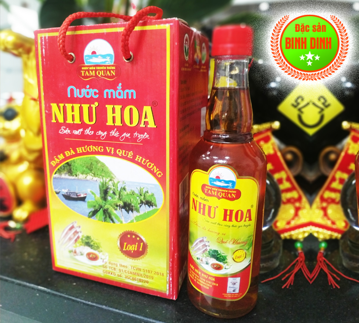 Nước mắm Như Hoa Bình Định