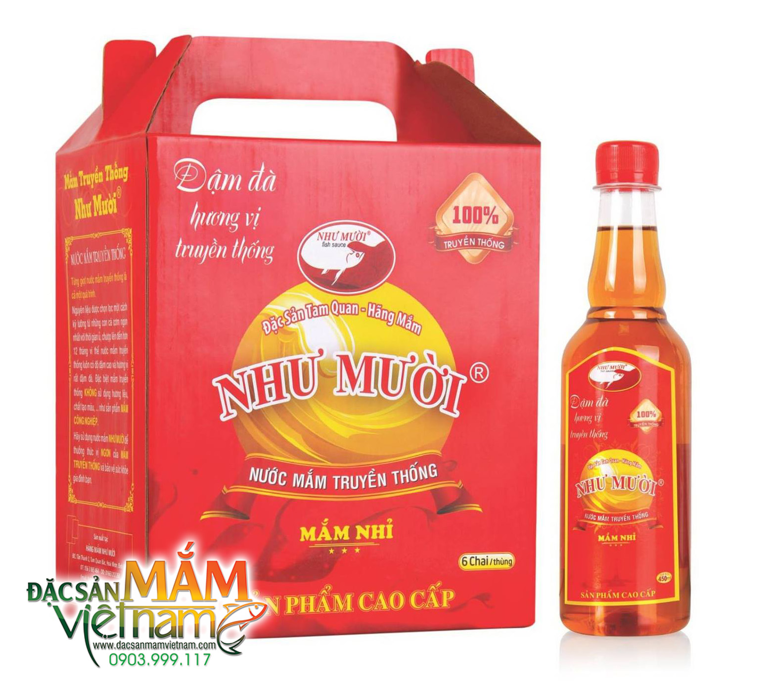 Nước mắm Như Mười Tam Quan Bình Định