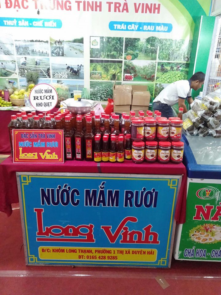 Nước mắm rươi ngon đặc biệt