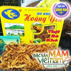 Khô bò Hoàng Yến - Đặc sản Quảng Ngãi