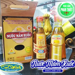 Nước mắm ruốc con cá vàng - Đặc sản Phan Thiết