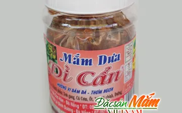 Địa chỉ mua mắm dưa Dì Cẩn Đà Nẵng tại TP.HCM