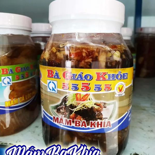 Mắm ba khía Bà giáo Khỏe