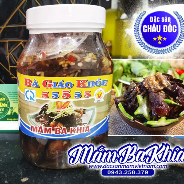 Mắm ba khía Bà giáo Khỏe