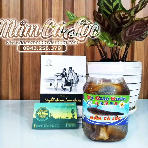 Mắm cá lóc Bà Giáo Khỏe - Châu Đốc