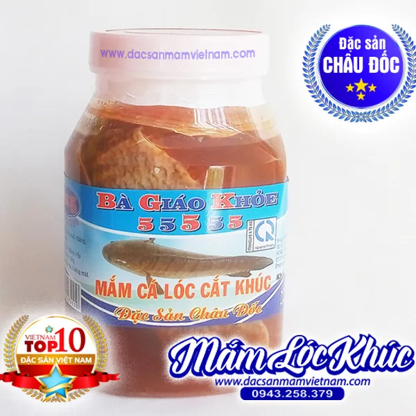Mắm cá lóc khúc - Đặc sản Châu Đốc An Giang