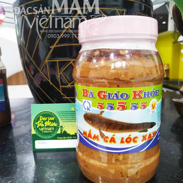 Mắm cá lóc xay Bà Giáo Khỏe