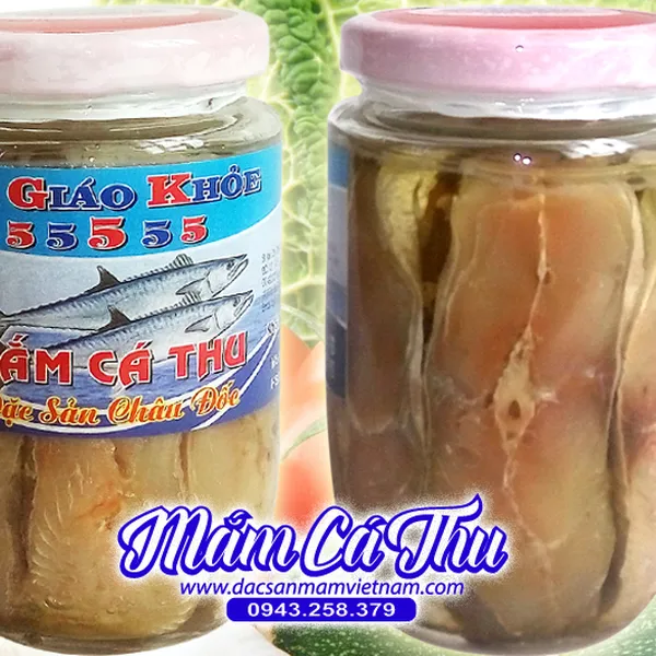 Mắm cá Thu - Bà Giáo Khỏe