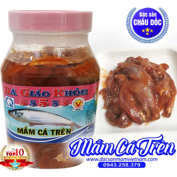 Mắm cá trèn Bà Giáo Khỏe 55555 - Hủ 500gr