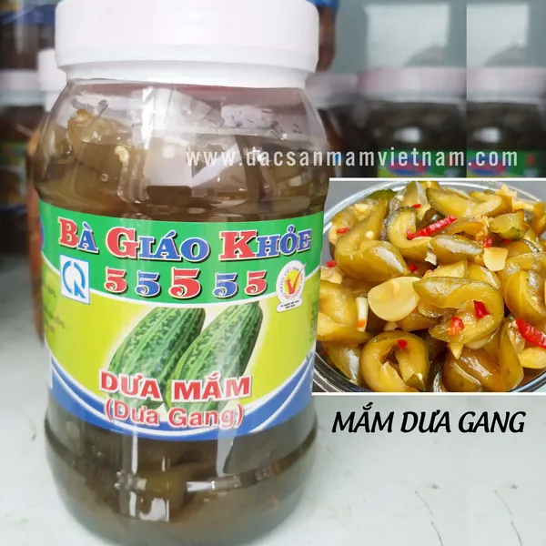 Dưa mắm dưa gang