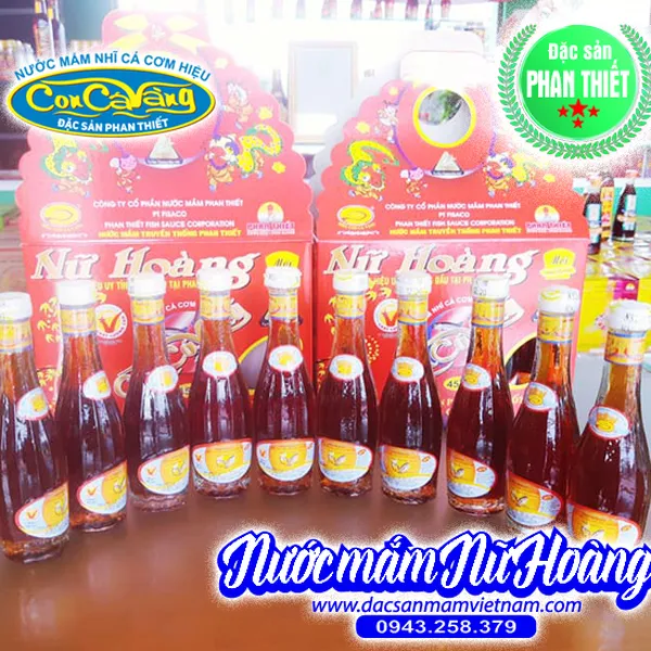 Nước mắm Nữ Hoàng - Hiệu con cá vàng 45ml
