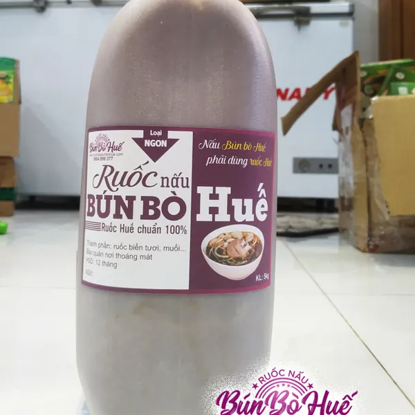 Mắm ruốc chuyên dùng nấu bún bò Huế - Loại ngon