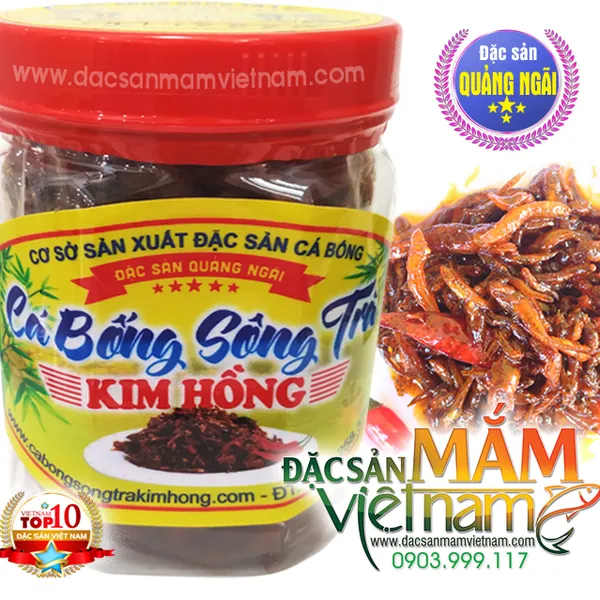 Cá bống Sông Trà Quãng Ngải