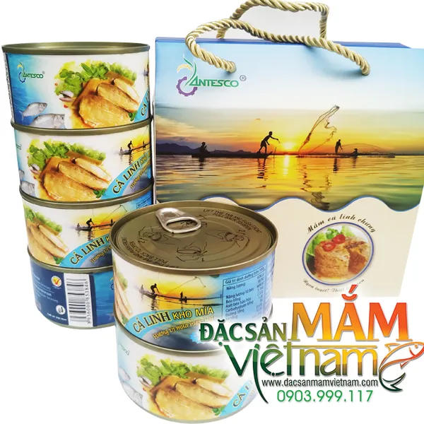 Cá linh kho mía - Đặc sản An Giang