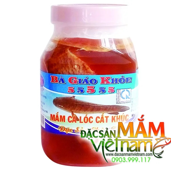 Cá lóc cắt khúc Bà Giáo Khỏe